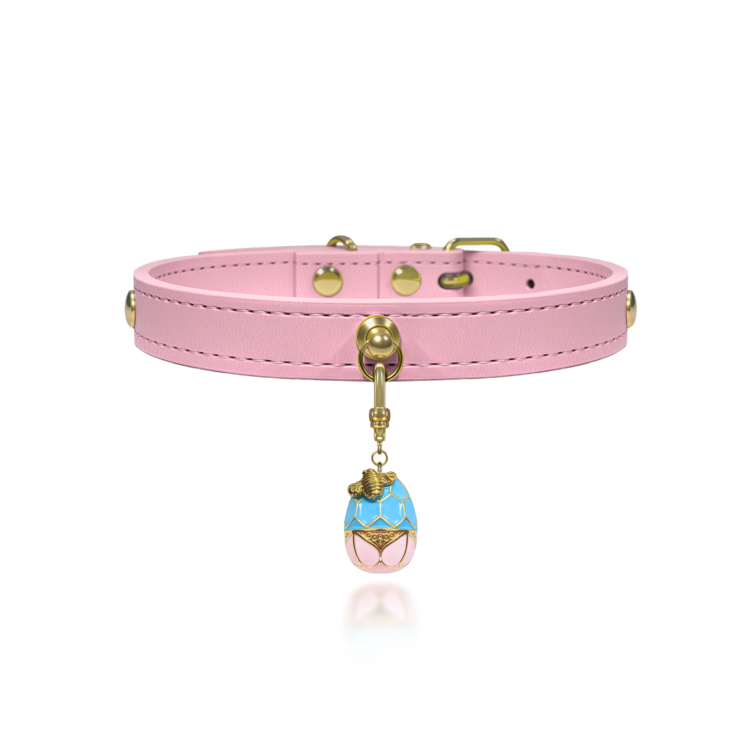 Collar Colgante Rosa Pétalo