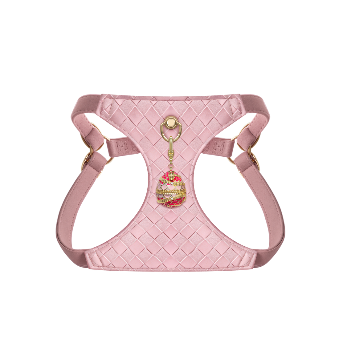 "Rosé Weave" Interchangeable Pendant Harness