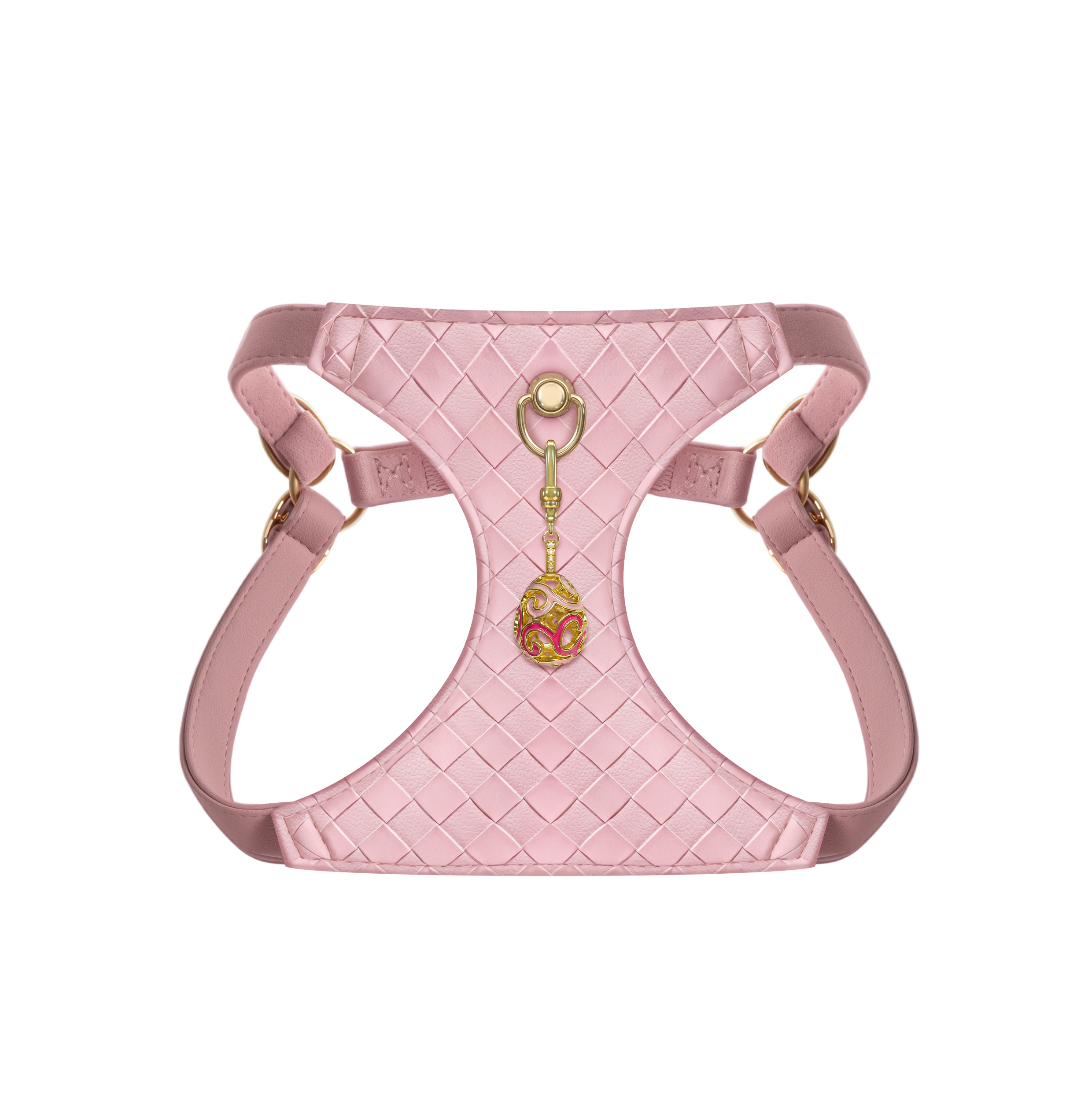 Juego de arnés con colgante intercambiable Rosé Weave