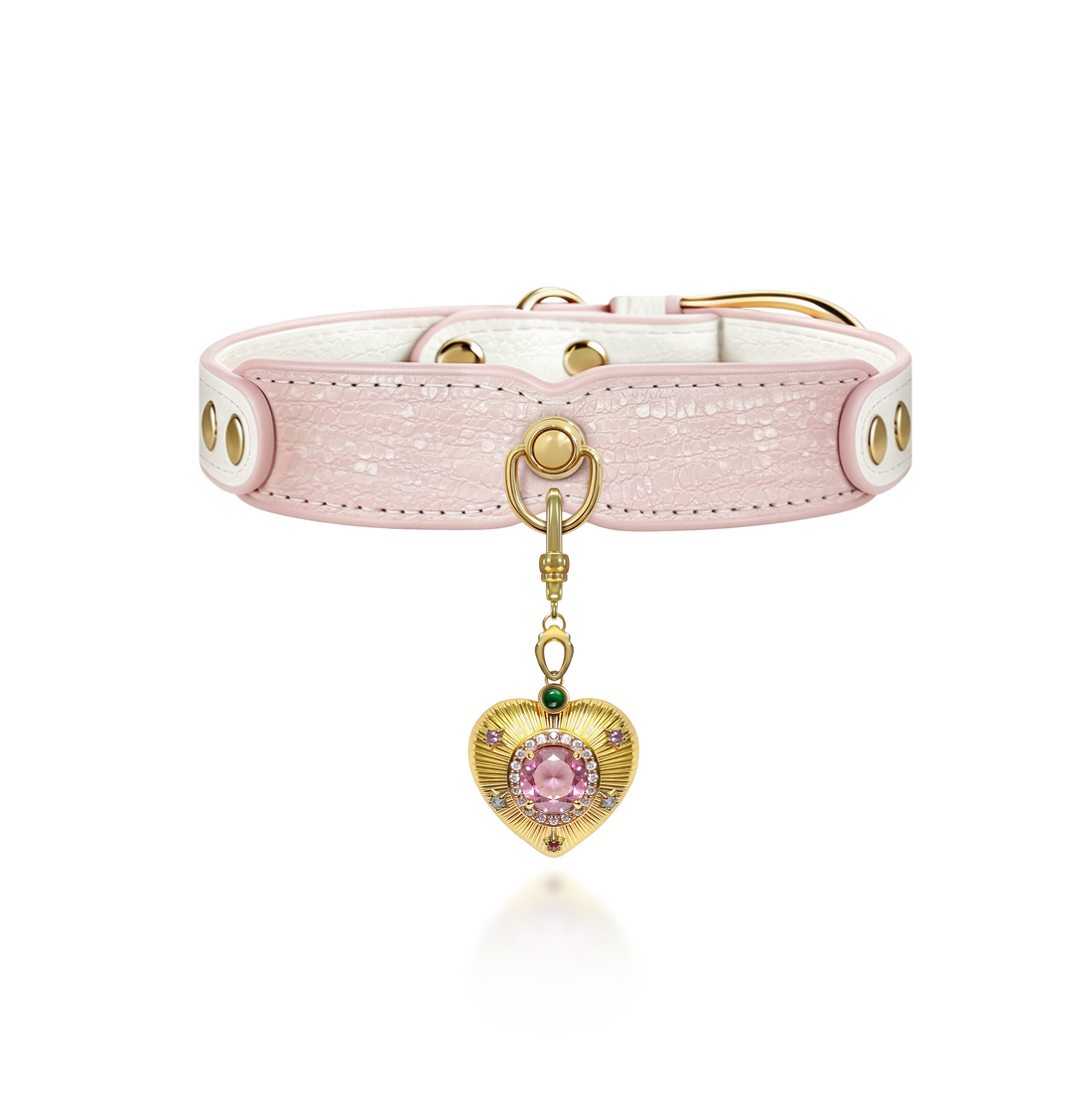 "Petal Duet" Pendant Collar