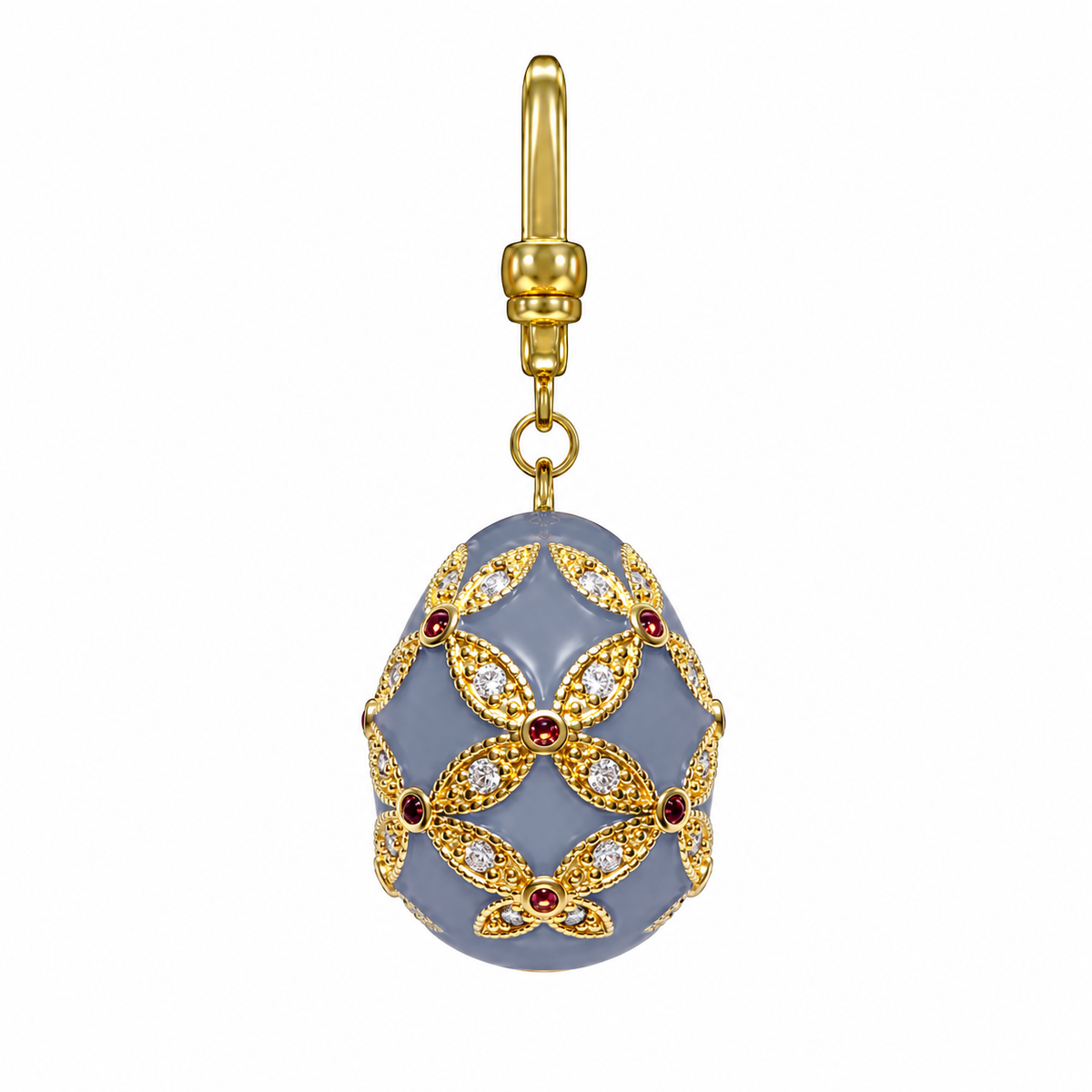 Imperial Fleur Dog Collar Charm - additional view