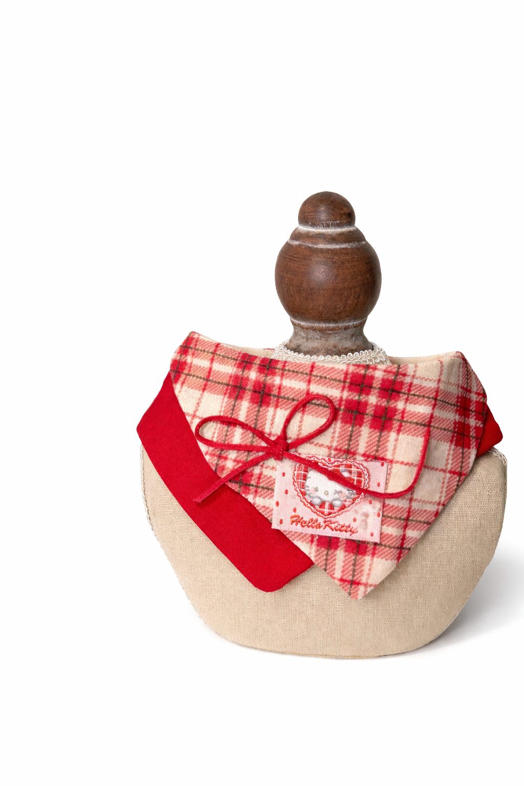 Red Plaid Bandana