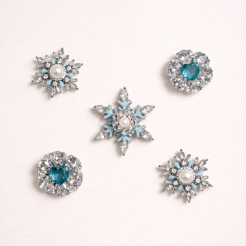 "Crystal Snowfall" Luxury Pet Charm