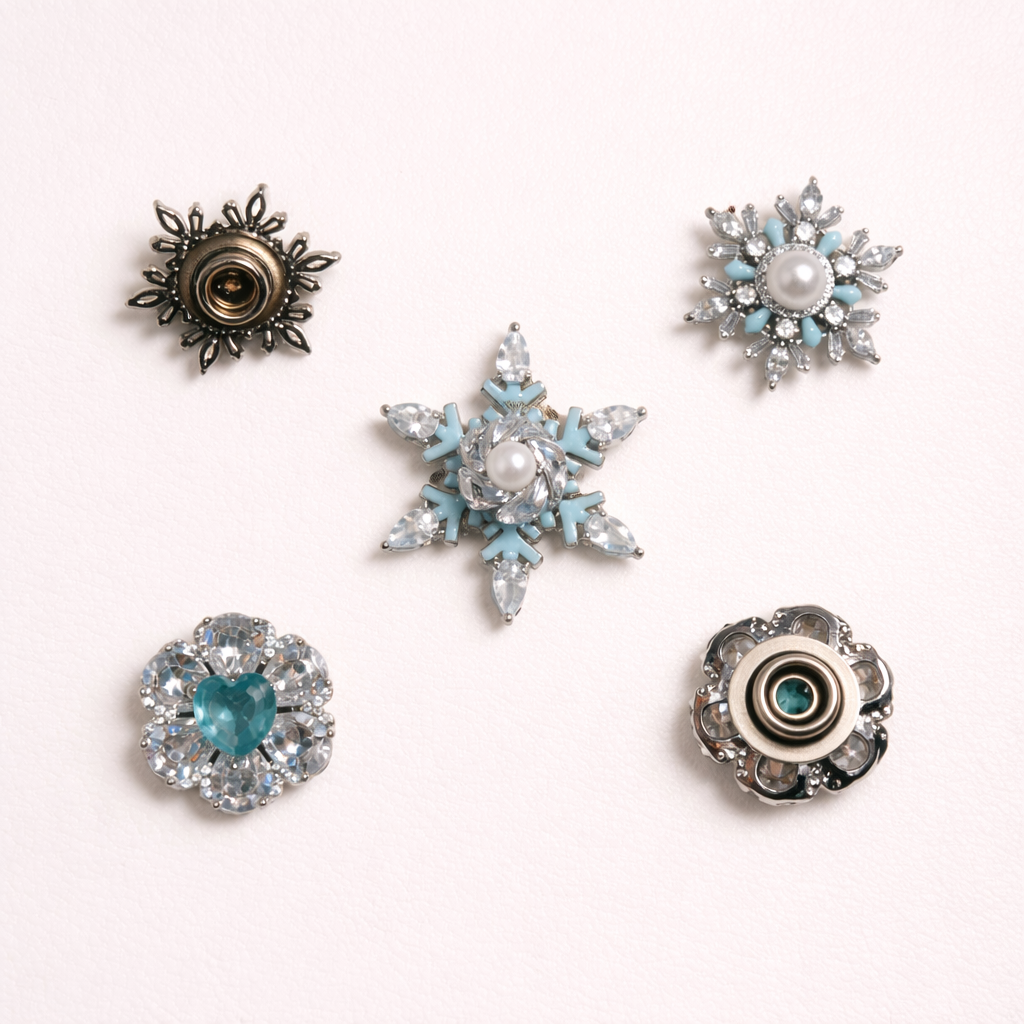 "Crystal Snowfall" Luxury Pet Charm