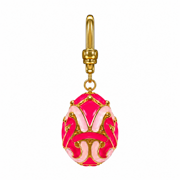 Baroque Egg Dog Collar Charm