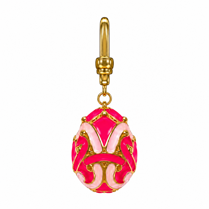 Baroque Egg Pendant Dog Collar Charm | Tail & Whisker