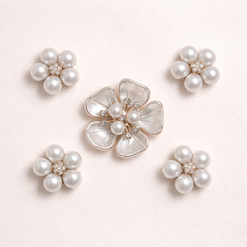 "Pearl Blossom" Luxury Pet Charm