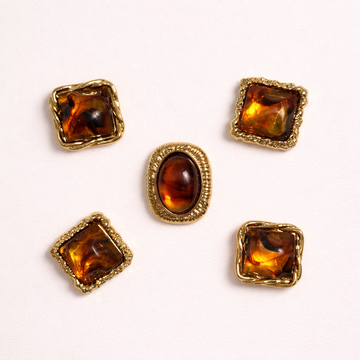 "Amber Tear" Luxury Pet Charm