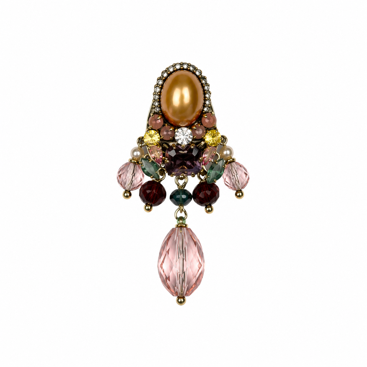 Pearl Petal 3 Dog Collar Charm | Tail & Whisker