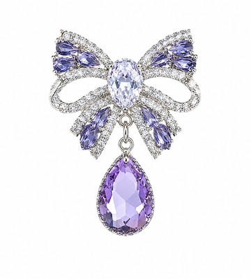 "Lilac Serenade 4" Luxury Pet Charm