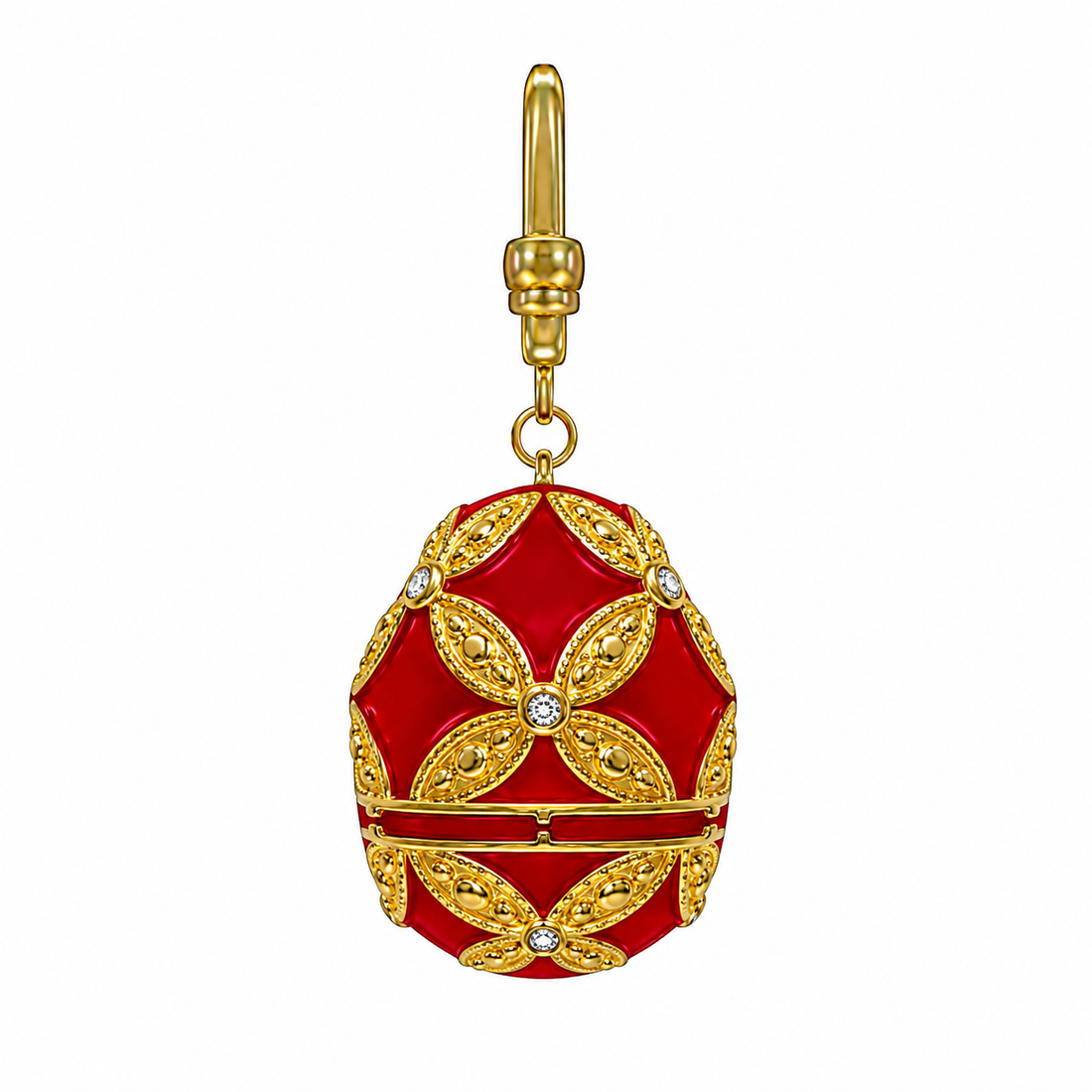 Imperial Fleur Dog Collar Charm