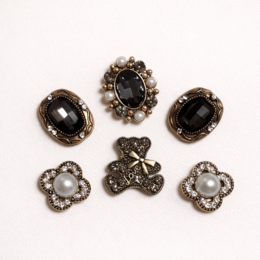"Knight of the Black Pearl" Luxury Pet Charm