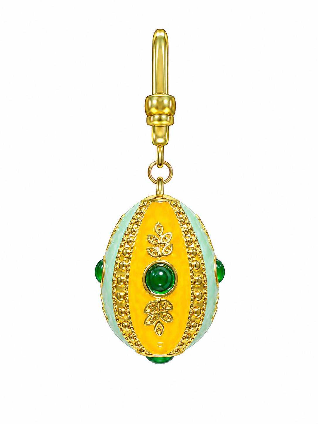 Imperial Egg Dog Collar Charm