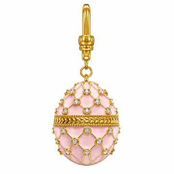 Trellis Egg Dog Collar Charm