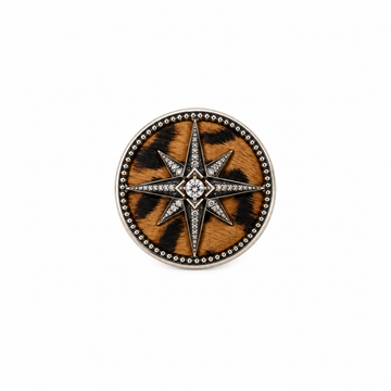 Leopard Mode 2 Dog Collar Charm | Tail & Whisker