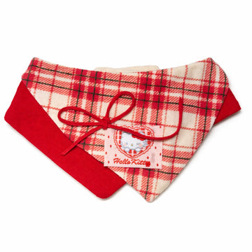 Red Plaid Bandana