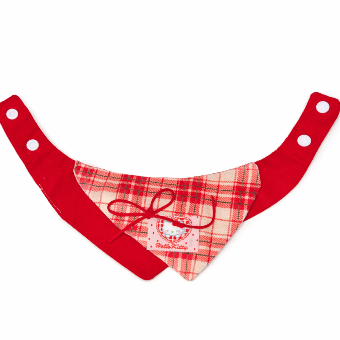 Red Plaid Bandana