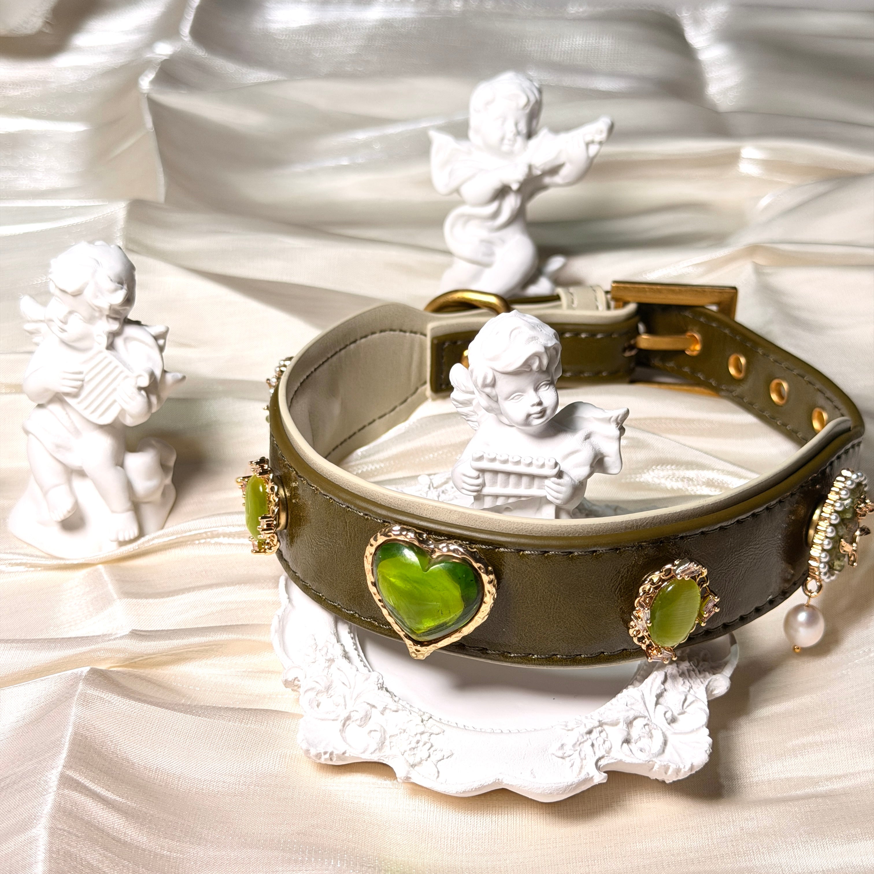 "Emerald Enchanted Grove" Luxury Pet Charm