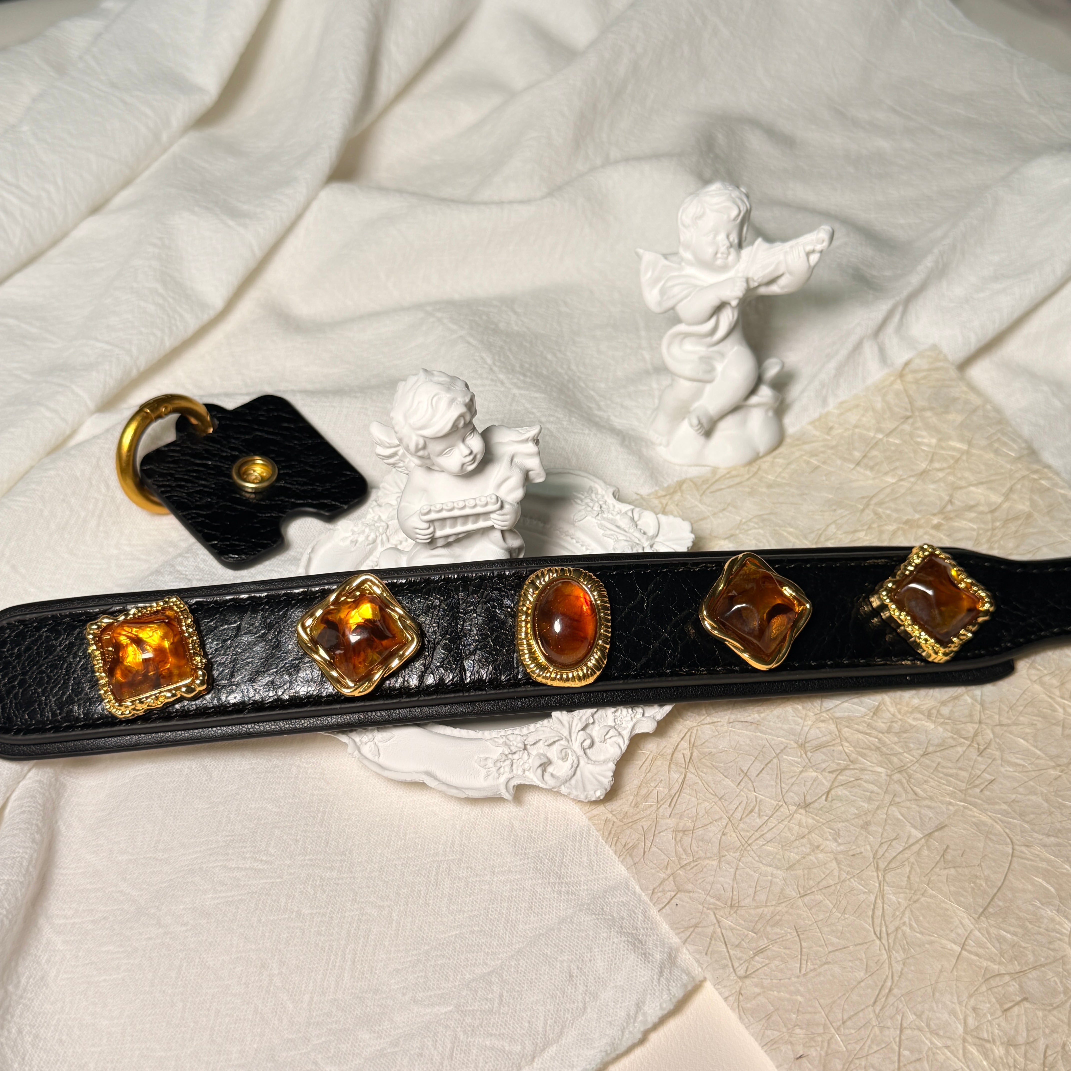 "Amber Tear" Luxury Pet Charm