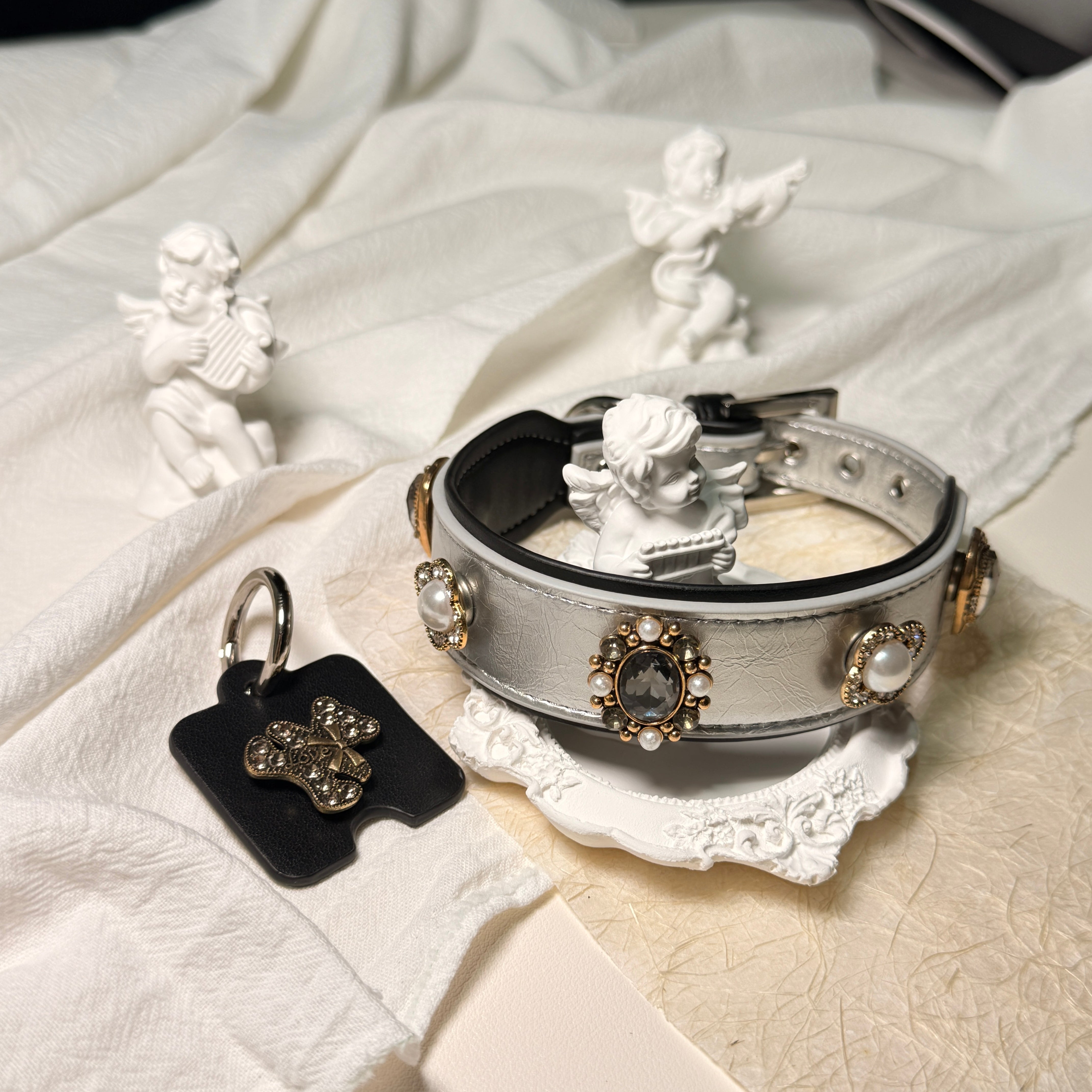 "Knight of the Black Pearl" Luxury Pet Charm