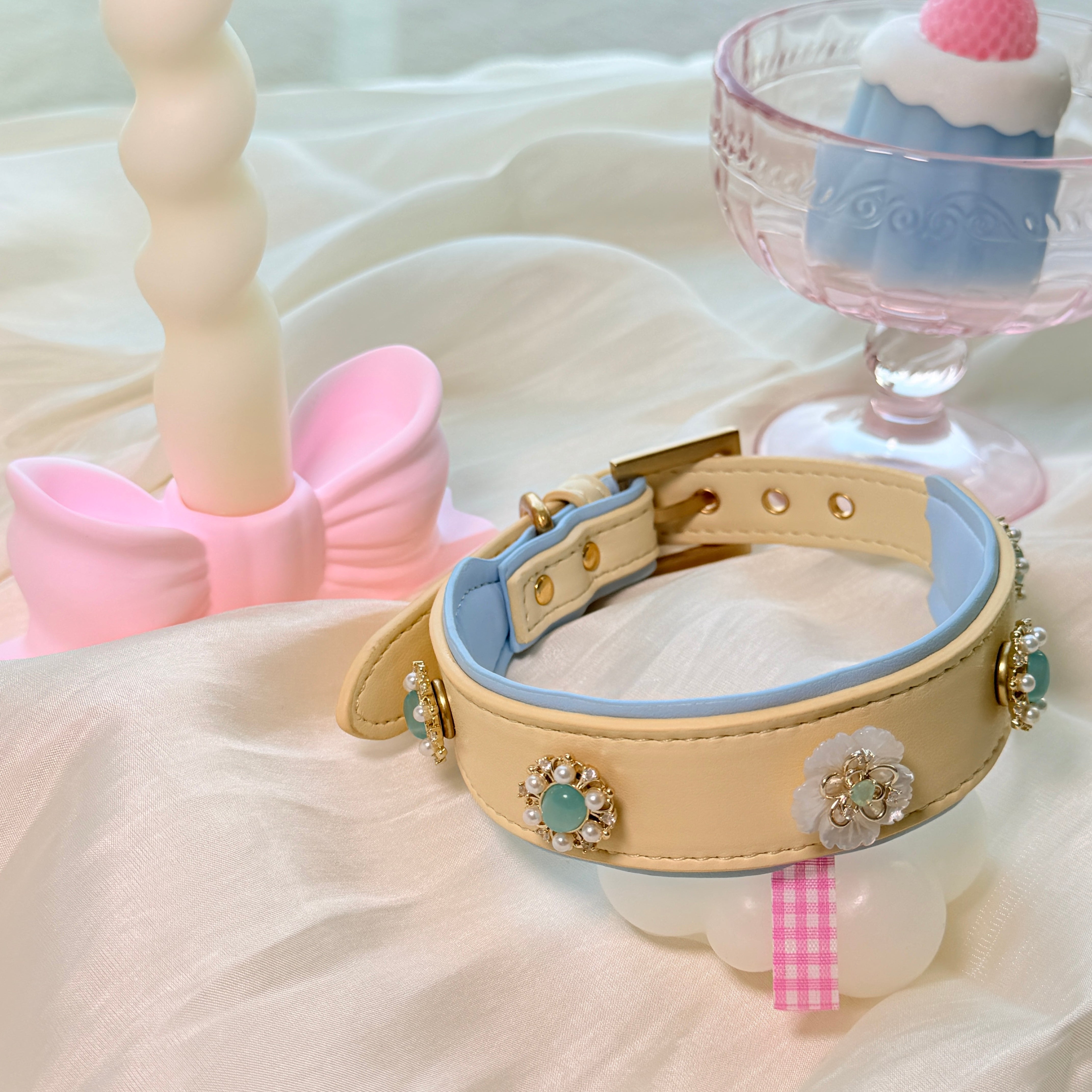 "Aqua Pearl Garden" Luxury Pet Charm