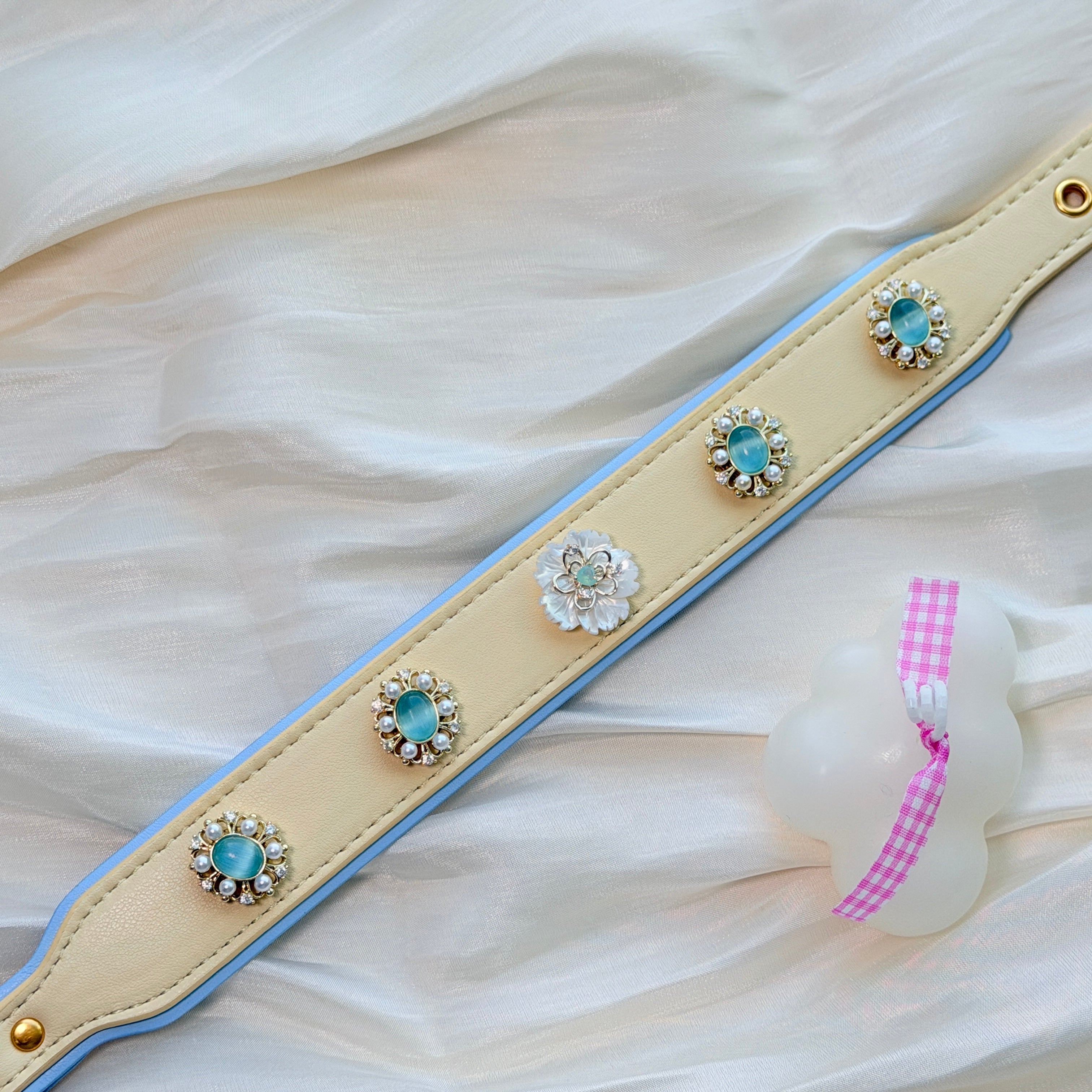 "Aqua Pearl Garden" Luxury Pet Charm