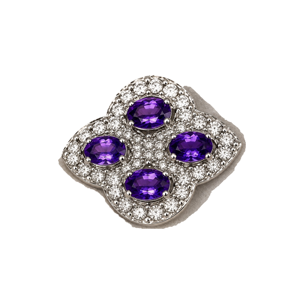 Violet Sonata 5 Dog Collar Charm