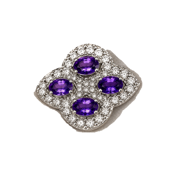 Violet Sonata 5 Dog Collar Charm