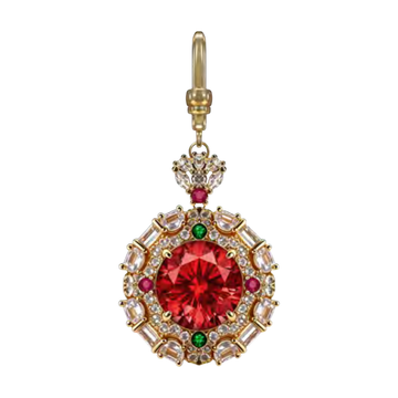 "Heirloom No. 28" Pendant Charm