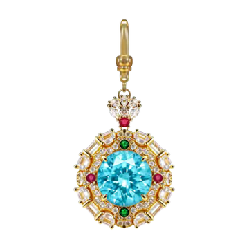"Heirloom No. 10" Pendant Charm