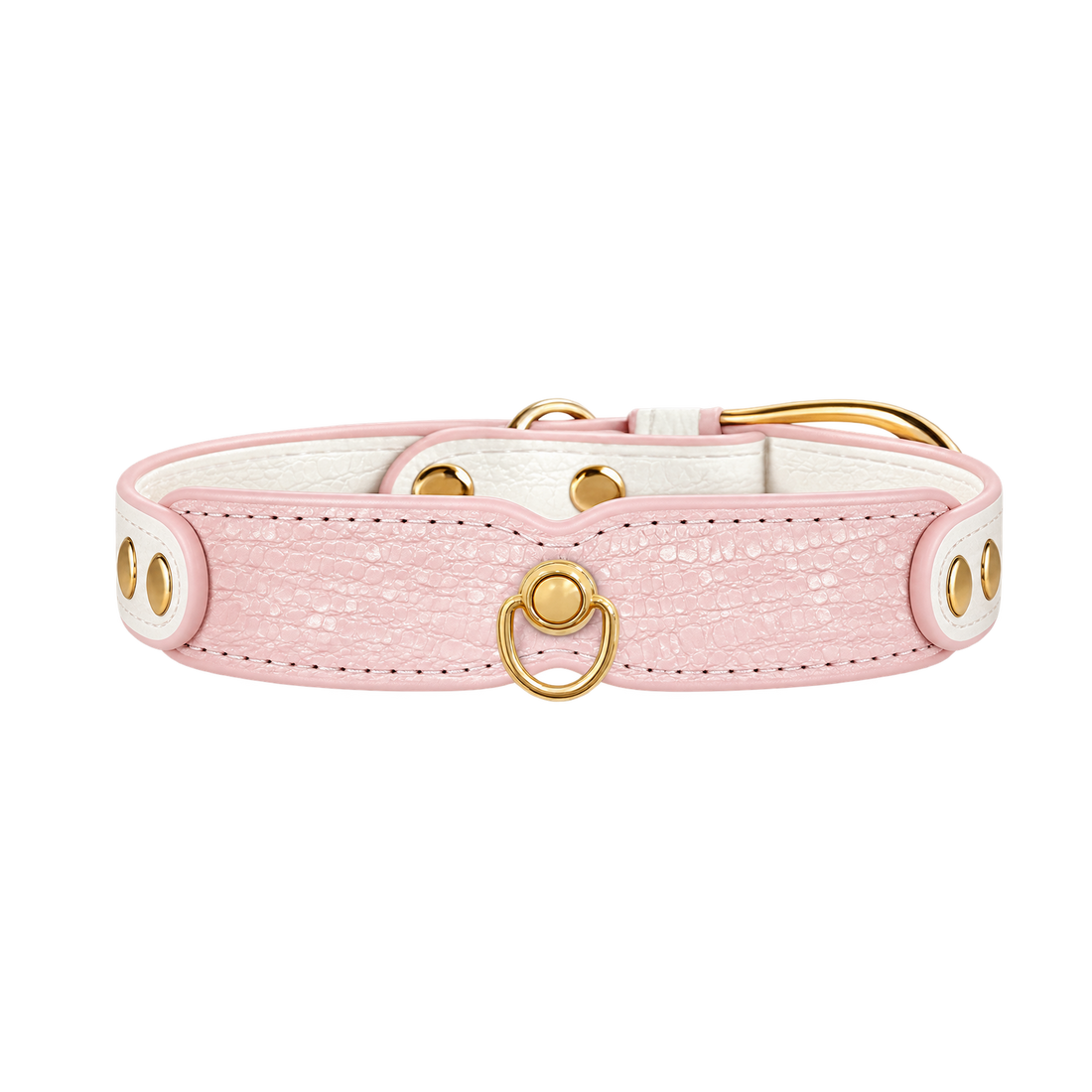 Blush Pink Pendant Dog Collar