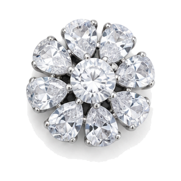 "Crystal Ballet 3" Luxury Pet Charm