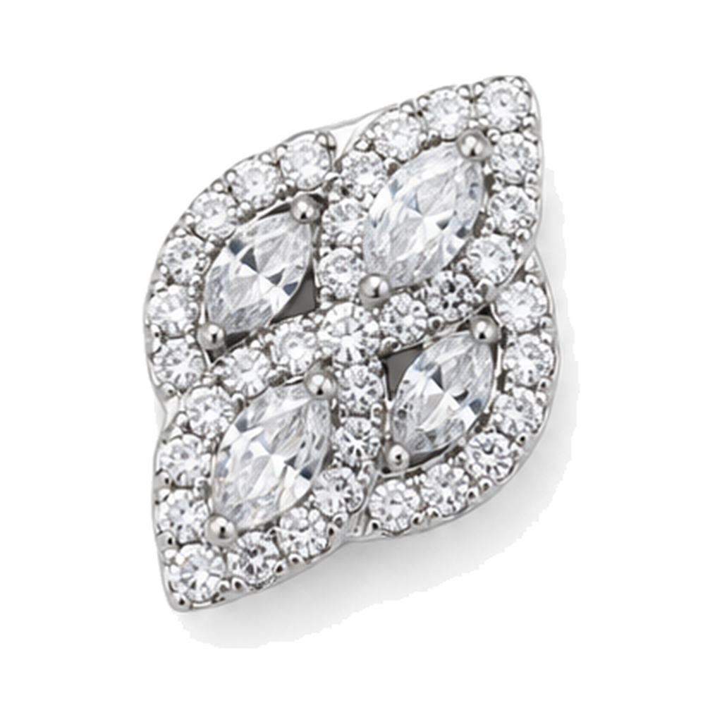 "Crystal Ballet 4" Luxury Pet Charm