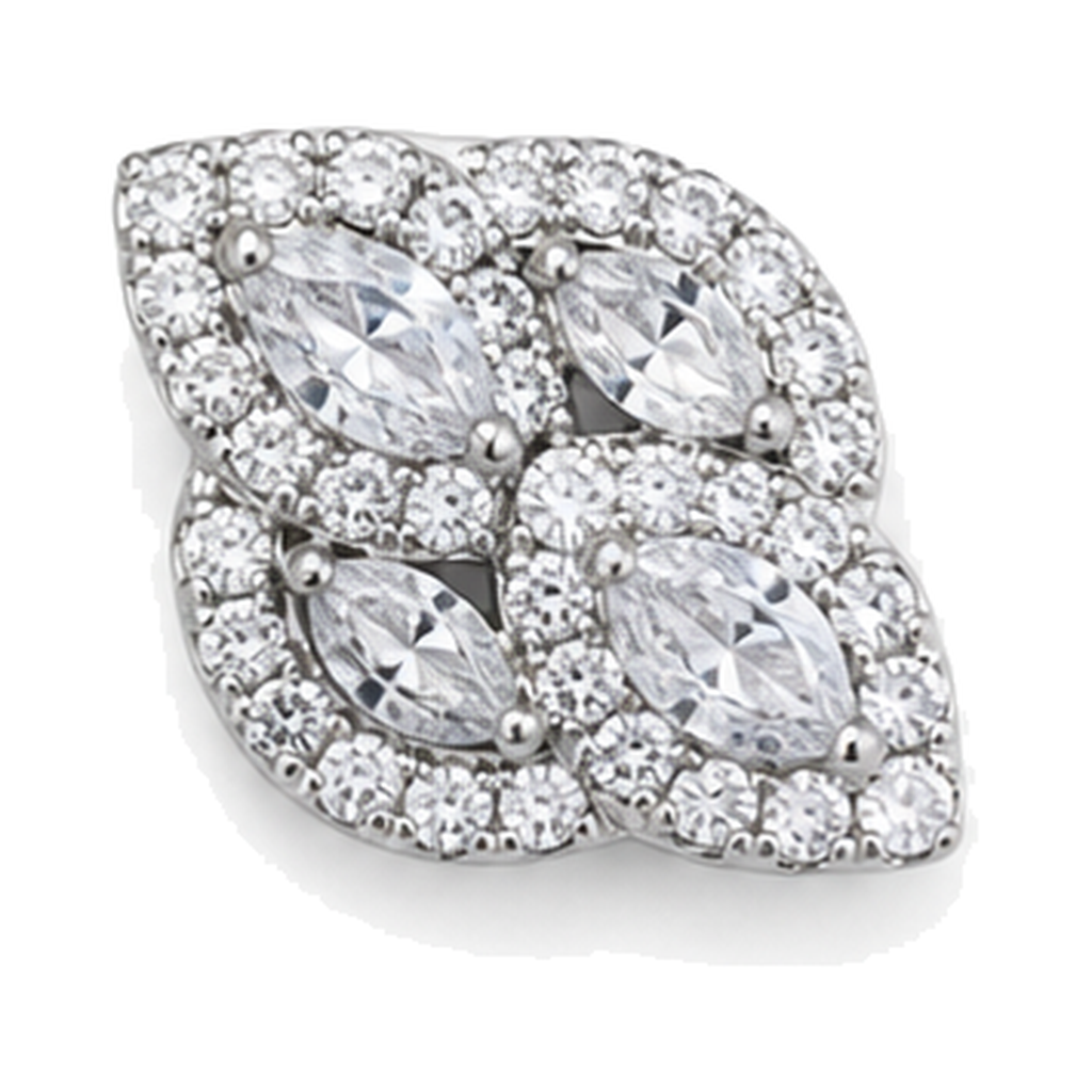 "Crystal Ballet 5" Luxury Pet Charm