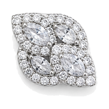 "Crystal Ballet 5" Luxury Pet Charm