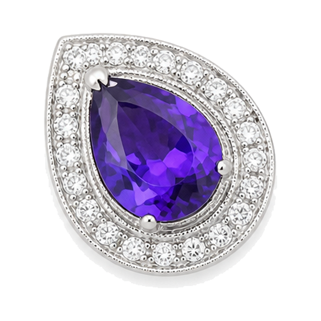 "Violet Sonata 2" Luxury Pet Charm