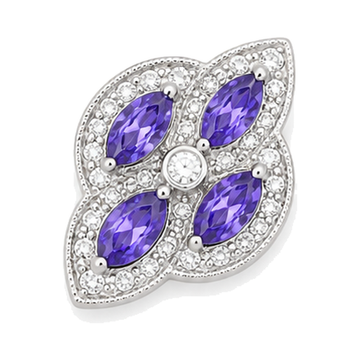 "Violet Sonata 4" Luxury Pet Charm