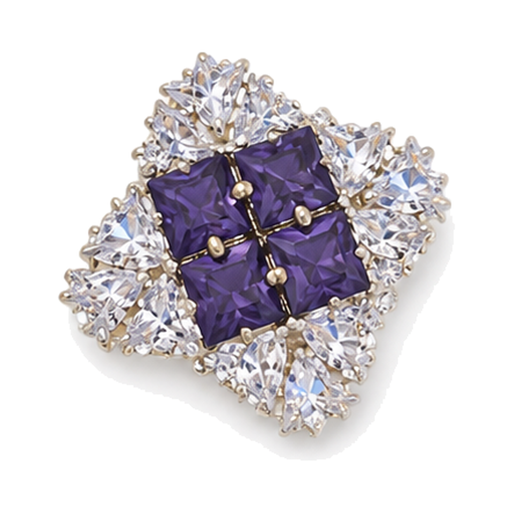 "Lilac Serenade 3" Luxury Pet Charm
