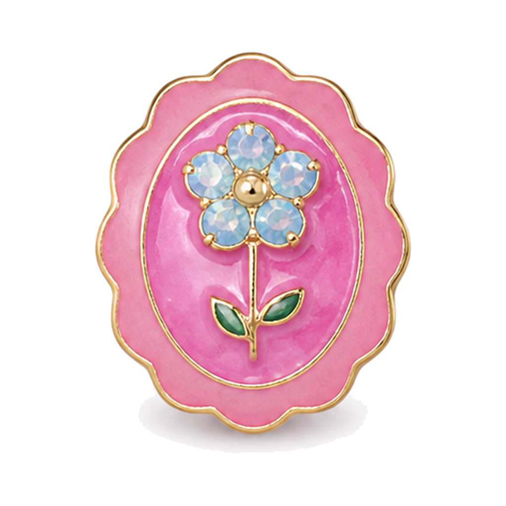 "Rose Enamel 1" Luxury Pet Charm