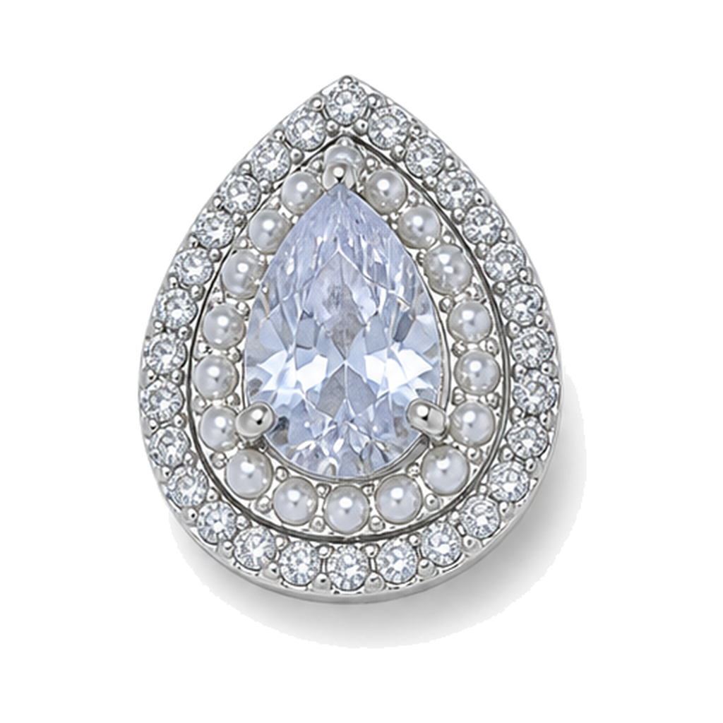 "Diamond Whisper 4" Luxury Pet Charm