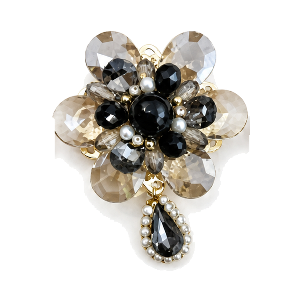 "Smoky Champagne 3" Luxury Pet Charm