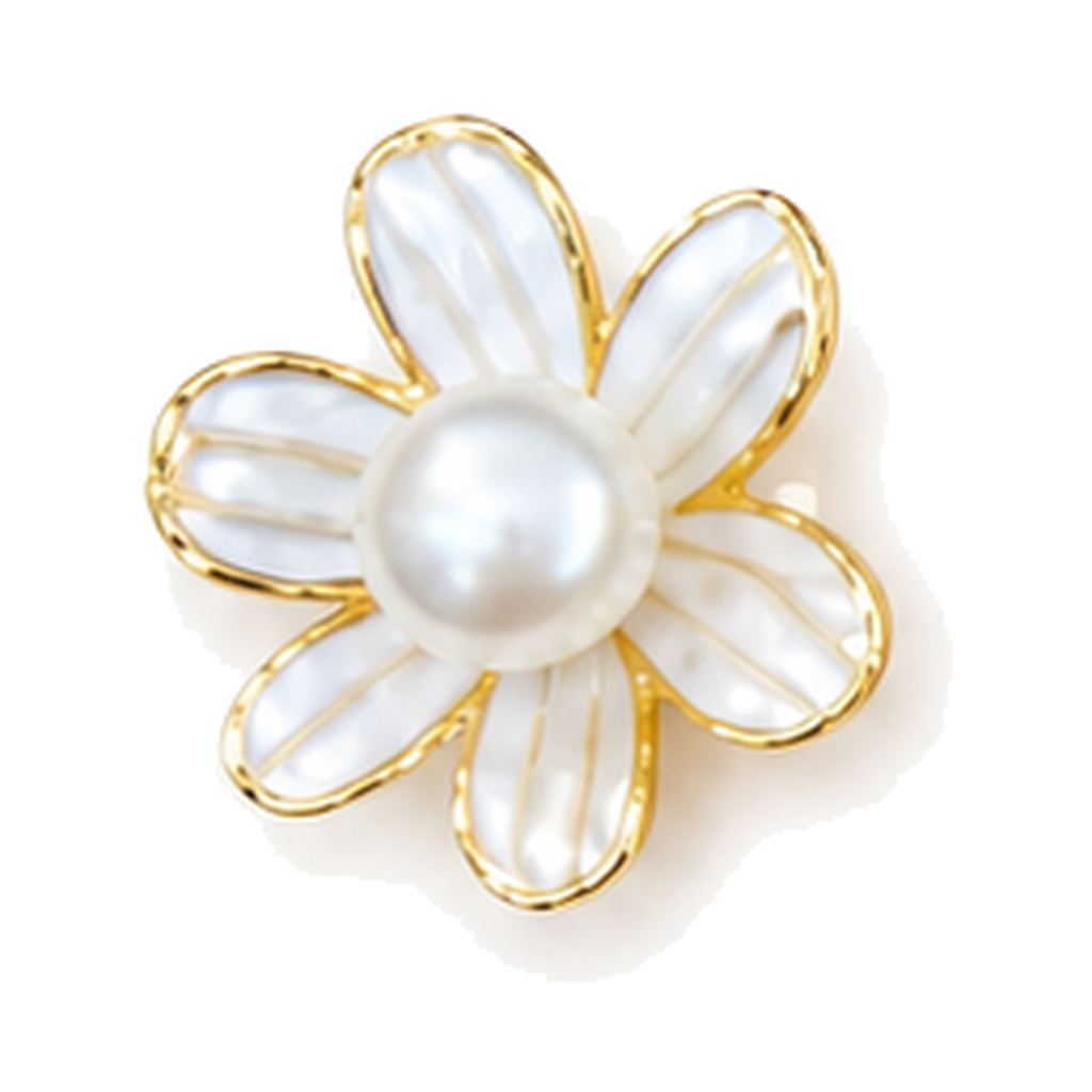 "Pearl Petal 1" Luxury Pet Charm