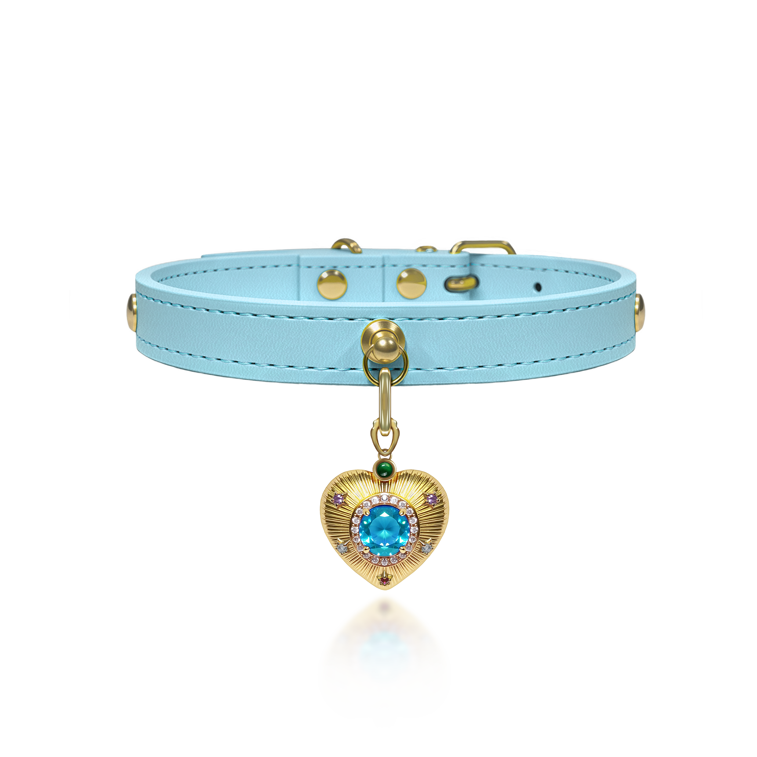 "Starlit Wave" Pendant Collar